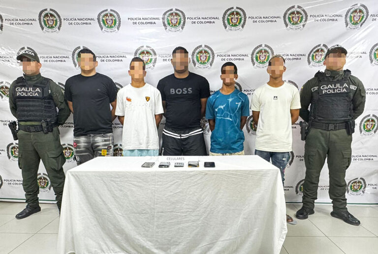 El GAULA de la Policía Nacional da un contundente golpe a la estructura delincuencial ACS