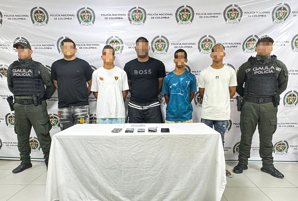 El GAULA de la Policía Nacional da un contundente golpe a la estructura delincuencial ACS