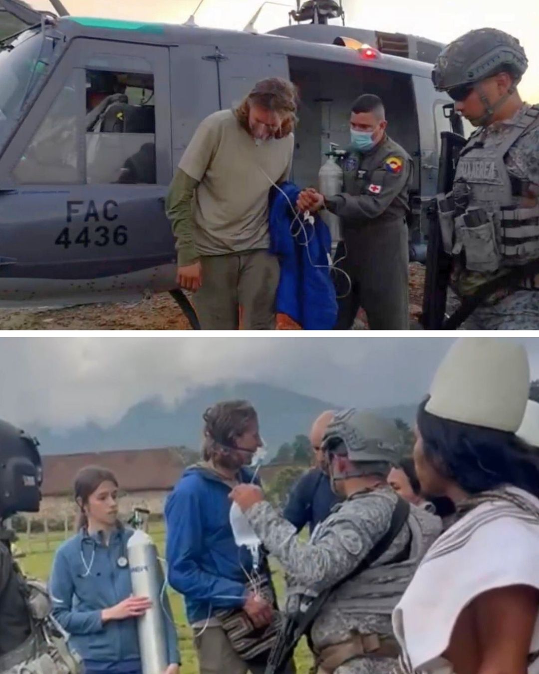 Evacuación aeromédica de alta complejidad salva una vida en la Sierra Nevada de Santa Marta