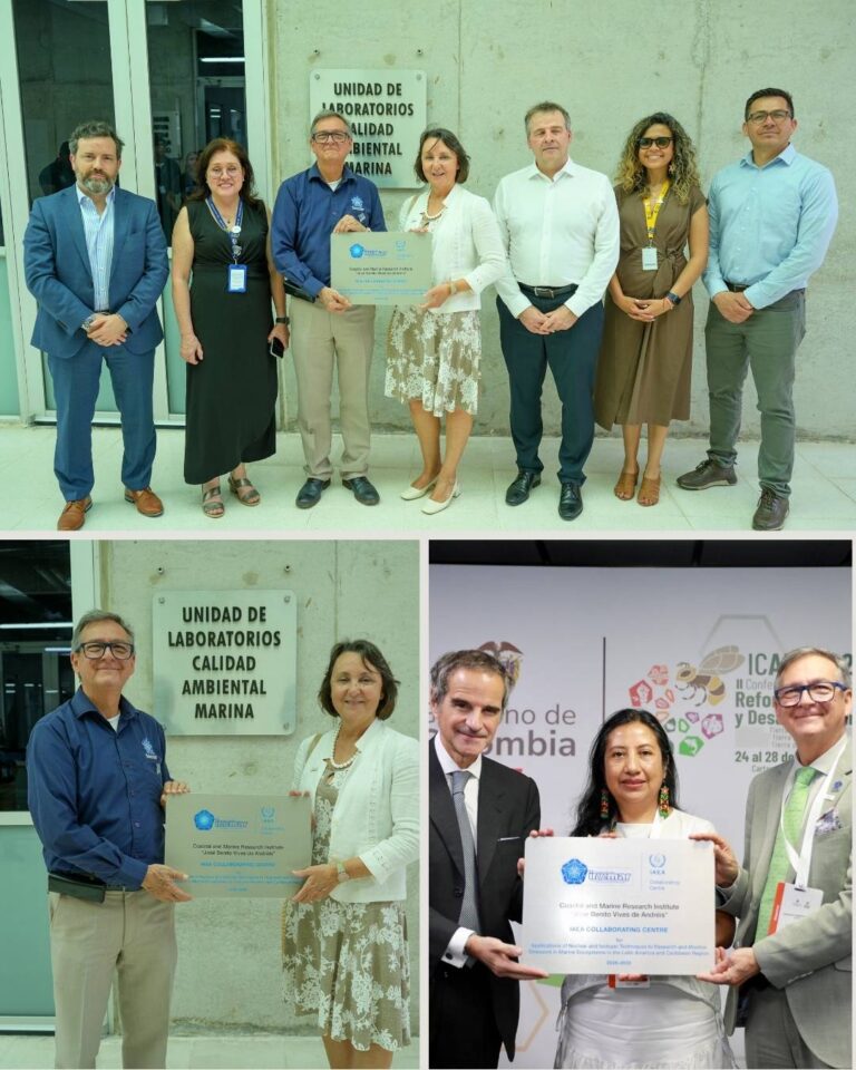 INVEMAR se convierte en centro colaborador del Organismo Internacional de Energía Atómica