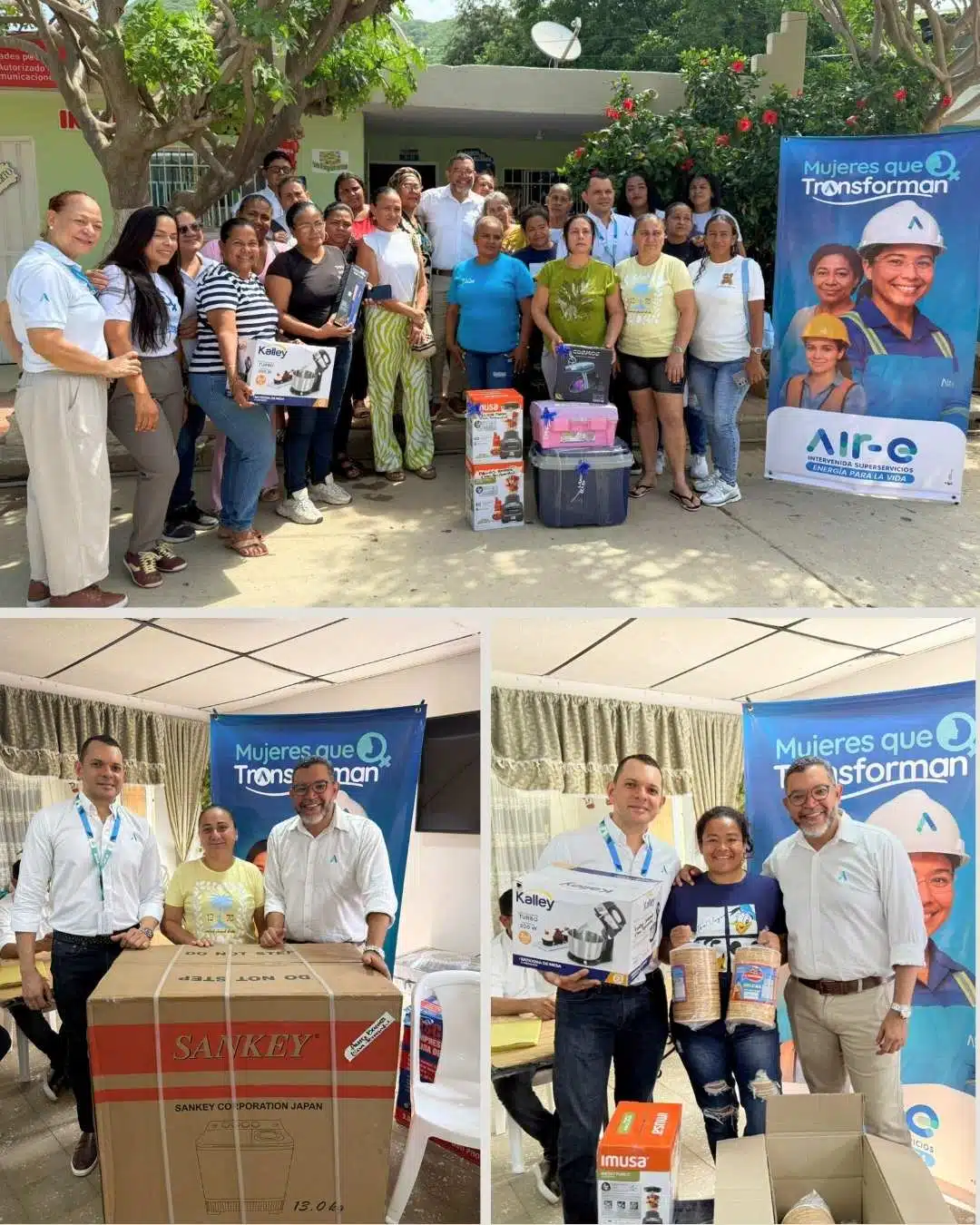 Air-e Intervenida fortalece el emprendimiento femenino en el barrio San Fernando