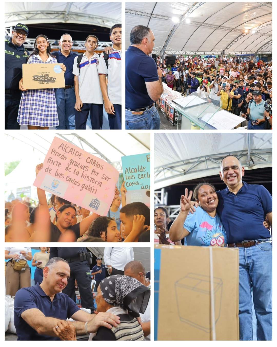 Alcalde Carlos Pinedo reafirma compromisos con residentes del barrio Luis Carlos Galán y anuncia inversiones para su transformación