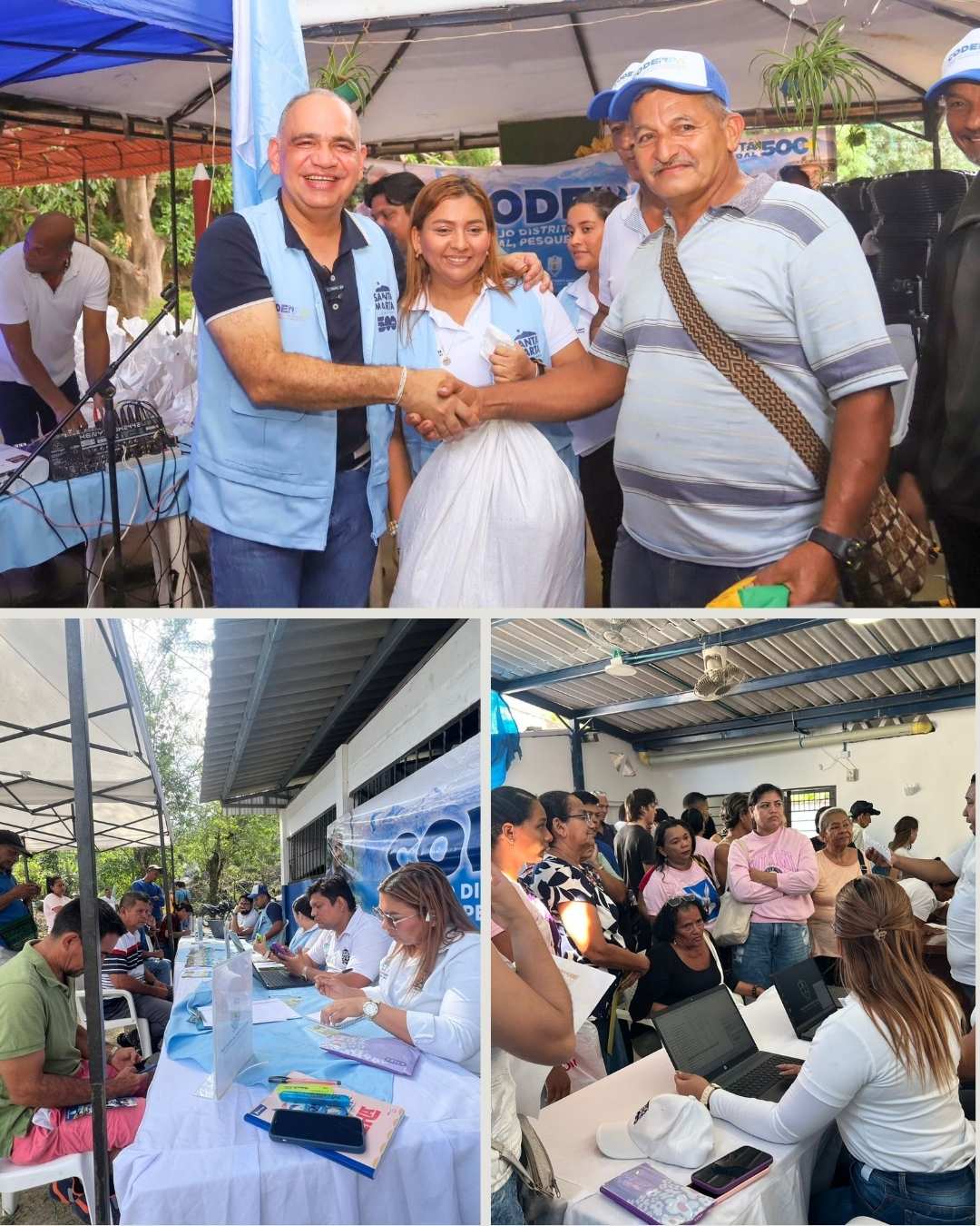 Alcaldía de Santa Marta fortalece atención en la zona rural con jornadas integrales lideradas por Carlos Pinedo