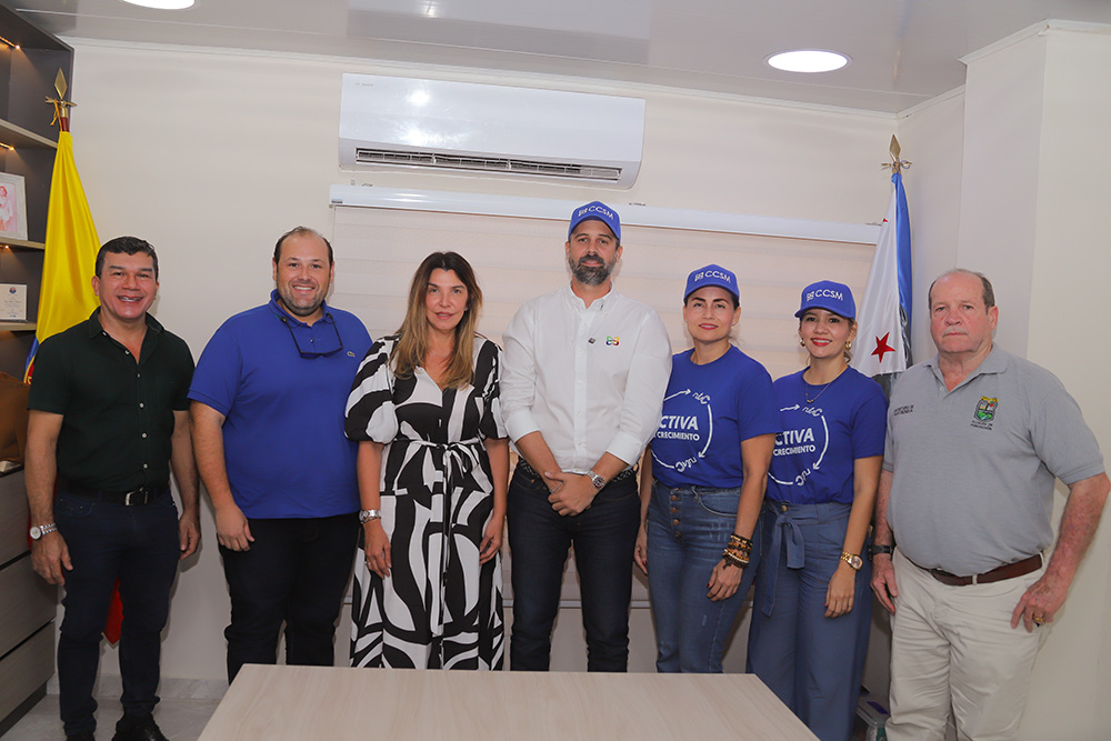 Cámara de Comercio impulsa agenda de desarrollo en Fundación con empresarios y administración municipal