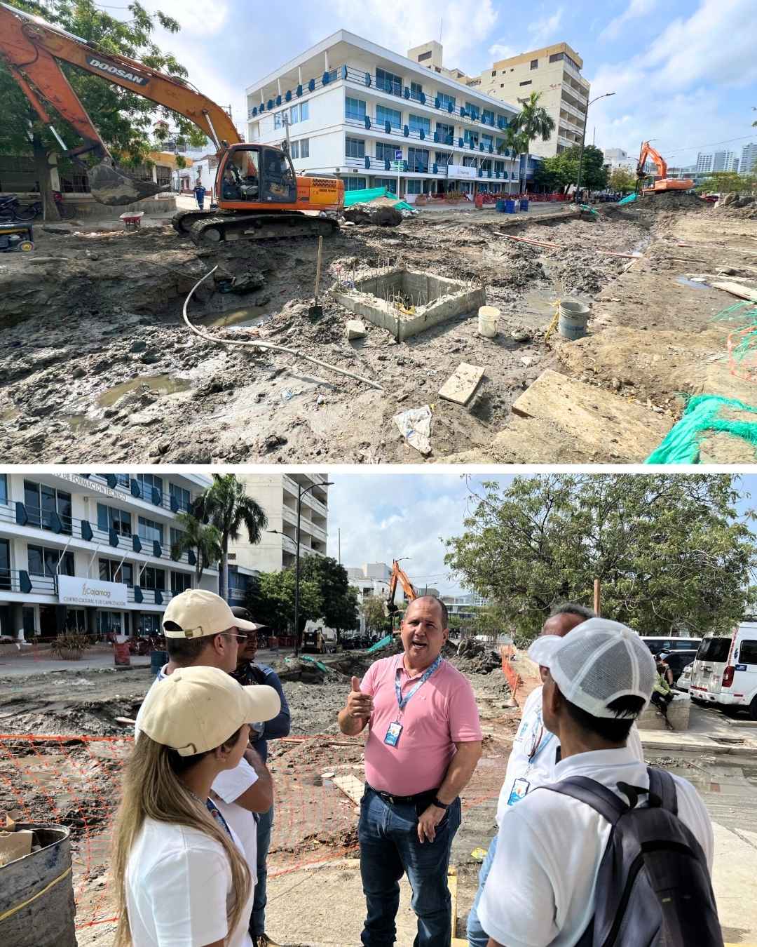 Contraloría acompaña obras del Colector Bellavista en apuesta por la transparencia del Gobierno de Pinedo