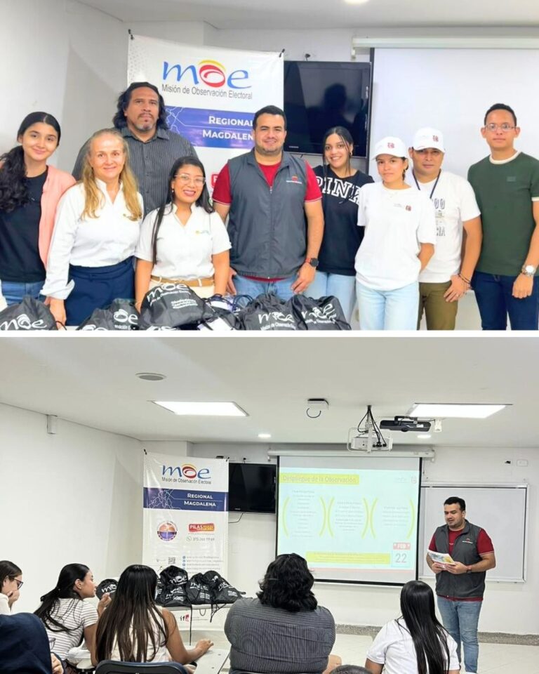 La Sergio Arboleda promueve el diálogo sobre democracia con la visita de la MOE Magdalena