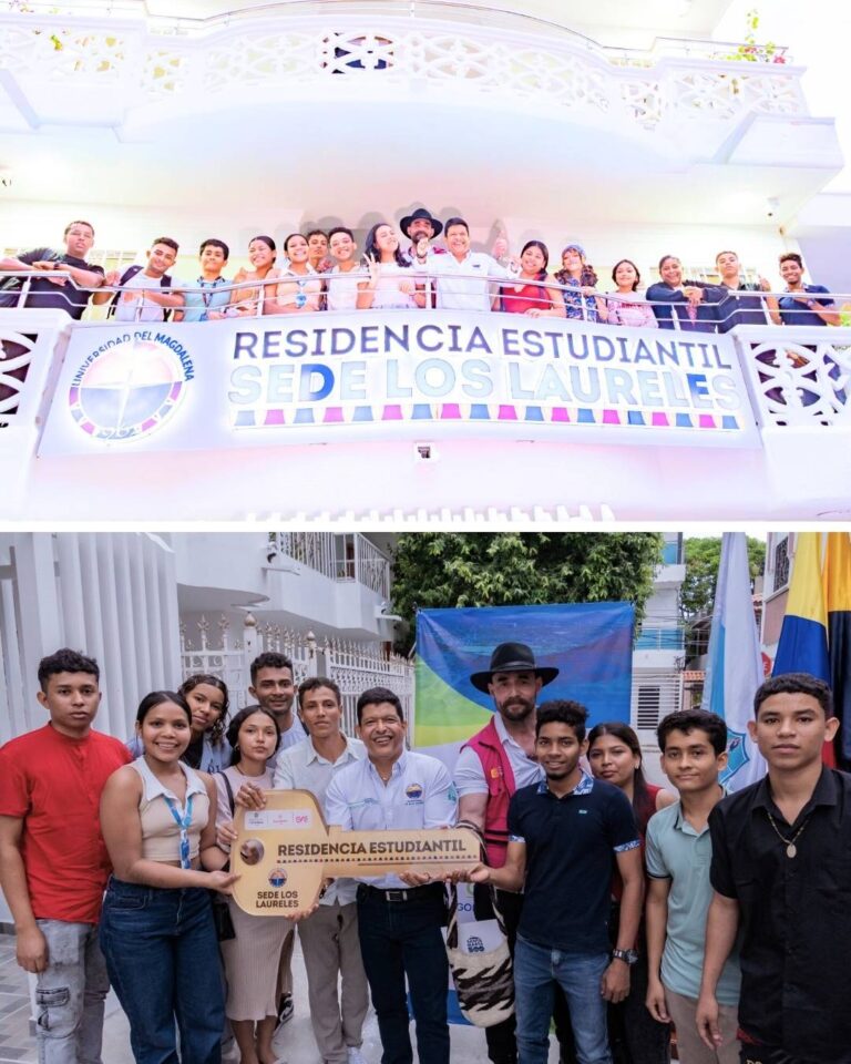 UNIMAGDALENA entregó segunda residencia estudiantil a 38 universitarios