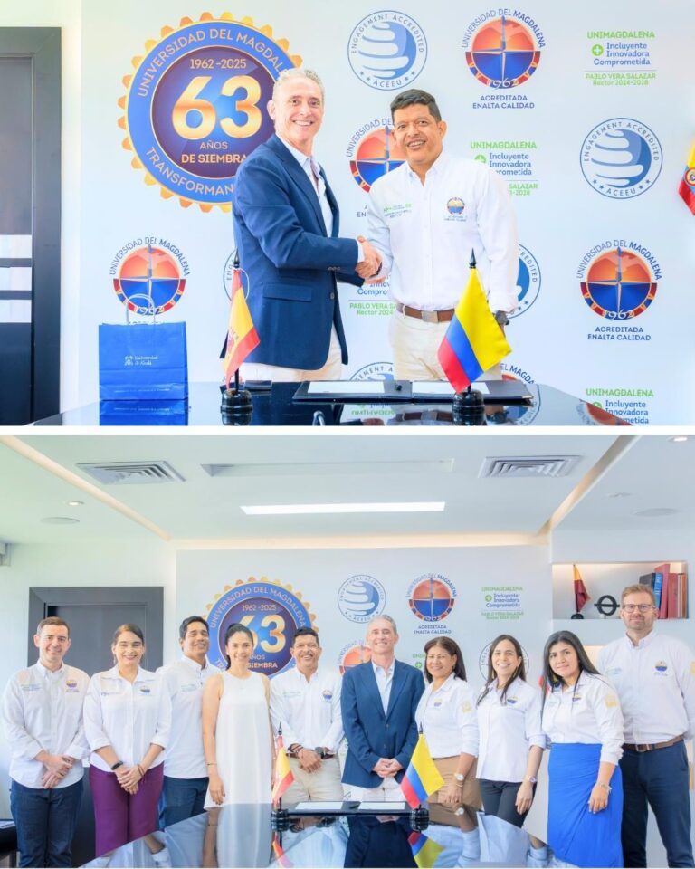 UNIMAGDALENA establece cooperación académica con la Universidad de Alcalá