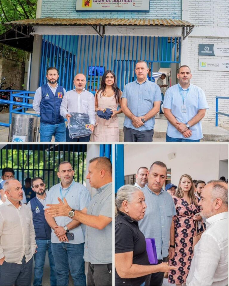 Alcaldía de Santa Marta y Gobierno nacional ratifican compromiso con el fortalecimiento de la Casa de Justicia