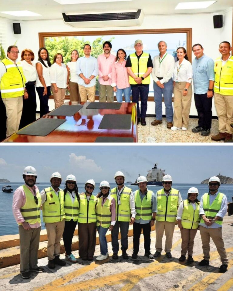 Cámara Colombiana de Infraestructura y el Puerto de Santa Marta avanzan en agenda conjunta de competitividad