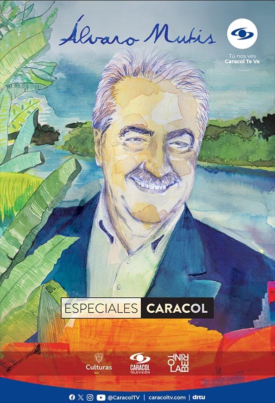 Especiales Caracol presenta el documental Álvaro Mutis este domingo 26 de abril después de Los Informantes