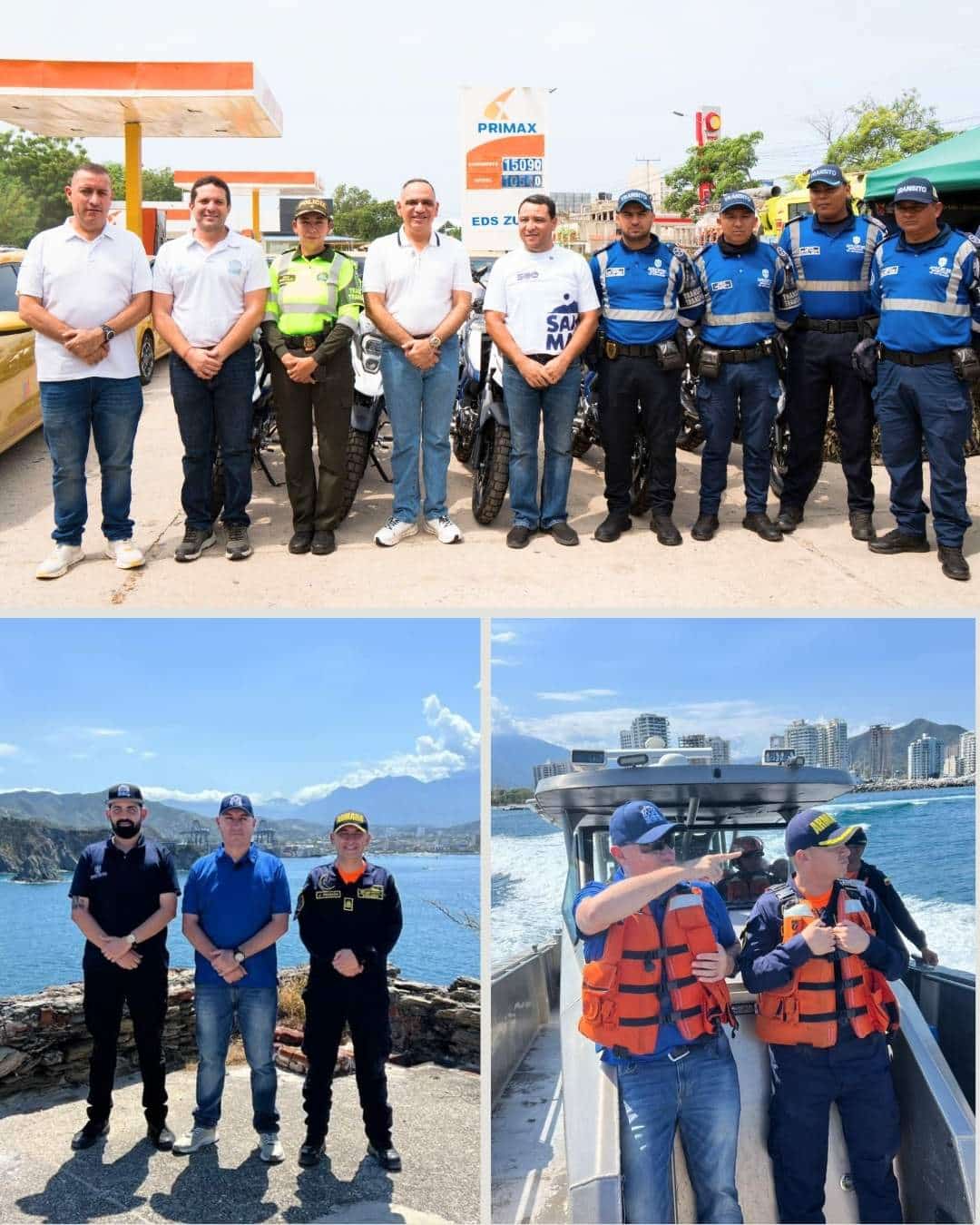 Santa Marta refuerza seguridad integral en playas y puntos de ingreso durante la Semana Santa