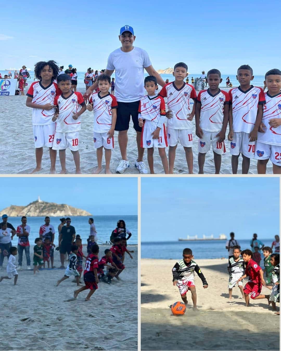 Semana Santa se vive con deporte se inicia el torneo de fútbol playa “Los Cocos Renace” en Santa Marta
