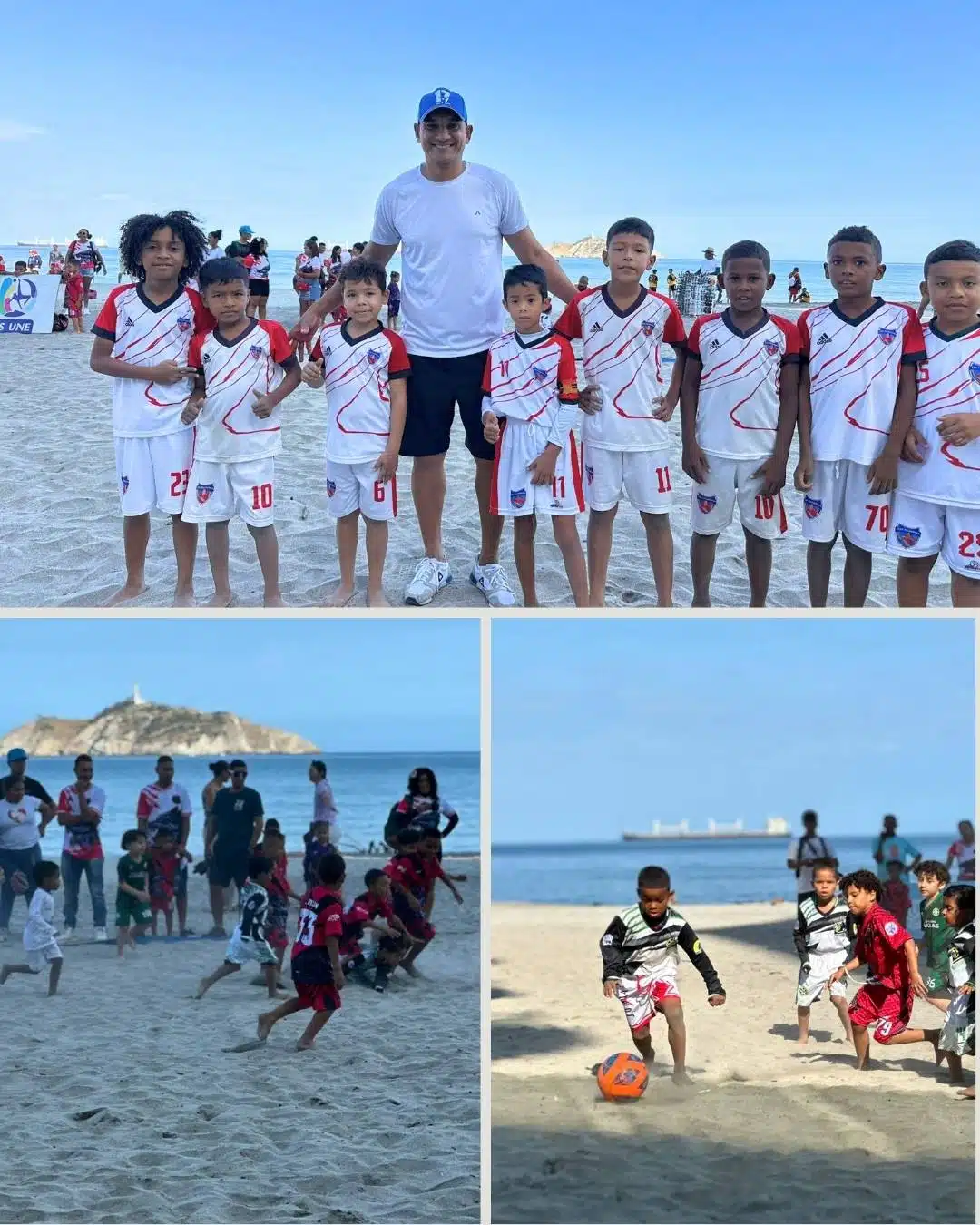 Semana Santa se vive con deporte se inicia el torneo de fútbol playa “Los Cocos Renace” en Santa Marta