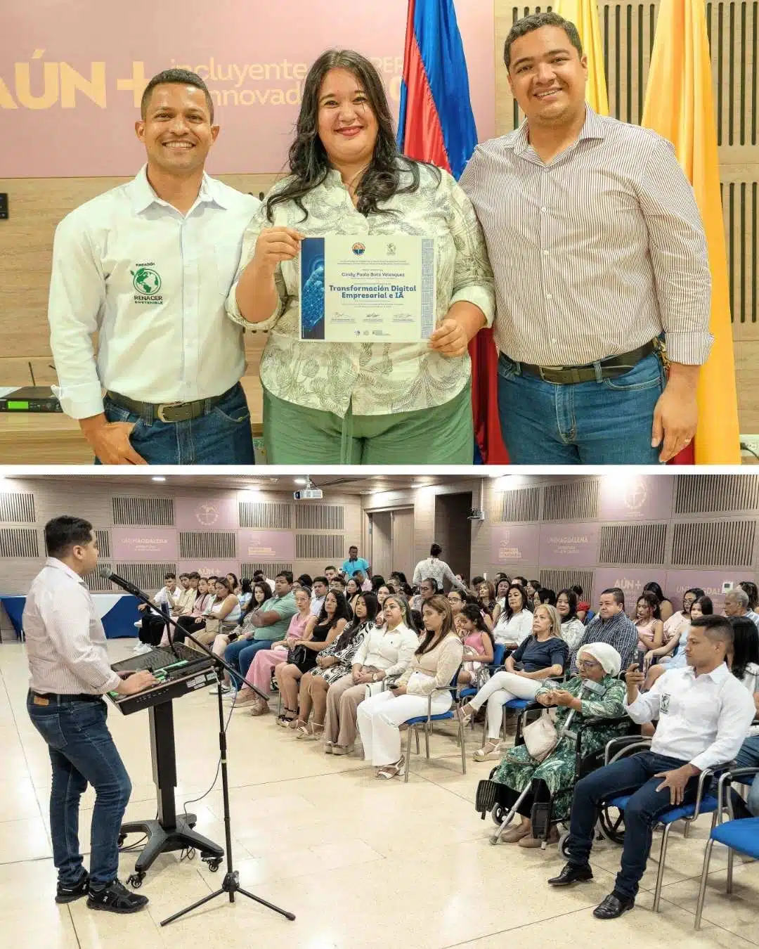 UNIMAGDALENA capacitó a emprendedores samarios en Transformación Digital e Inteligencia Artificial