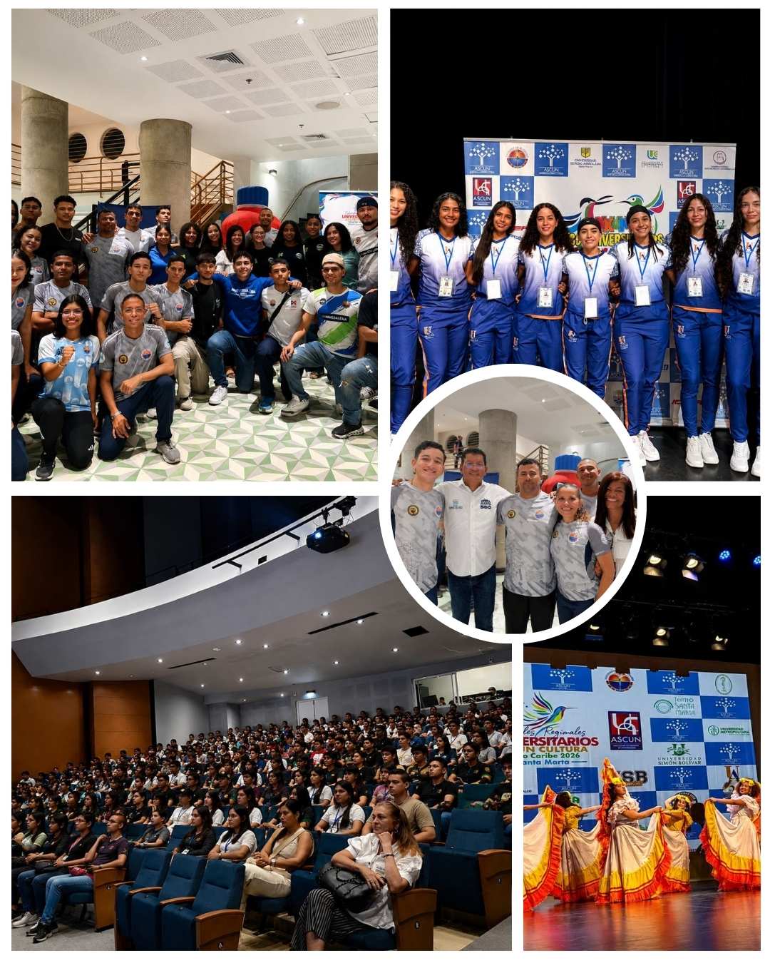 Con total éxito se vivió la inauguración de los XXVIII Juegos Regionales Universitarios Ascun Nodo Caribe 2026