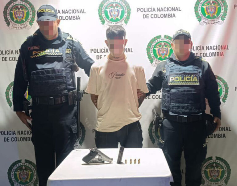 Hombre capturado por porte ilegal y fuga de presos
