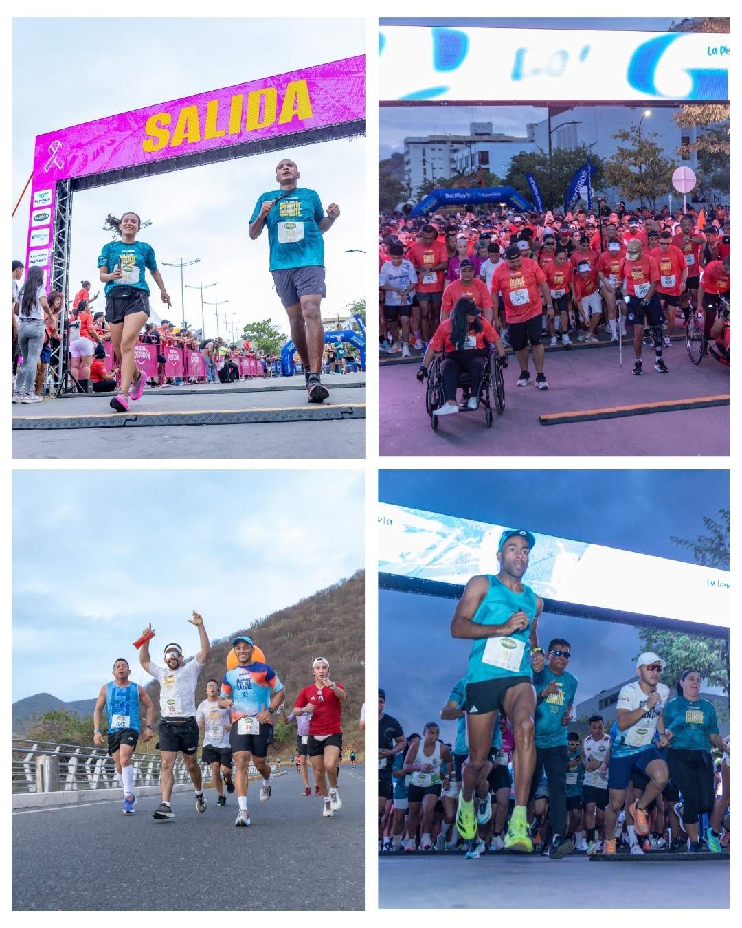 Más de 2.000 corredores vivieron una jornada deportiva inolvidable en la décima edición de Santa Marta 15K La Perla Corre
