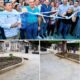 Pinedo le cumple a Villas de Alejandría con la entrega del colector sanitario