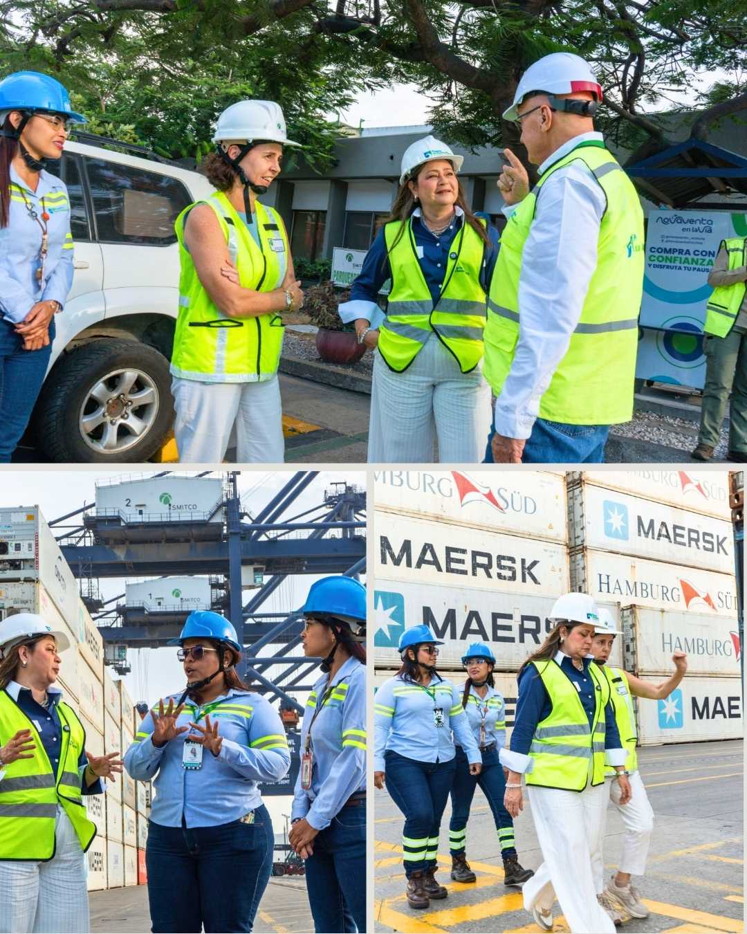Puerto de Santa Marta recibió visita de la ministra de Transporte