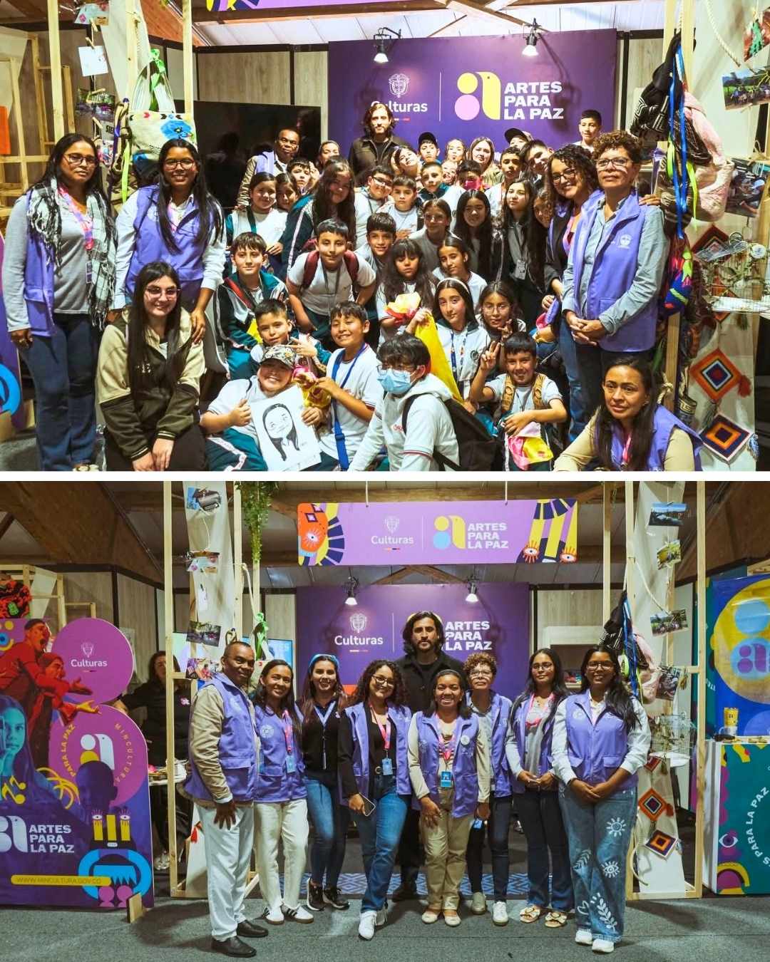 UNIMAGDALENA llevó arte y paz al escenario cultural más importante del país