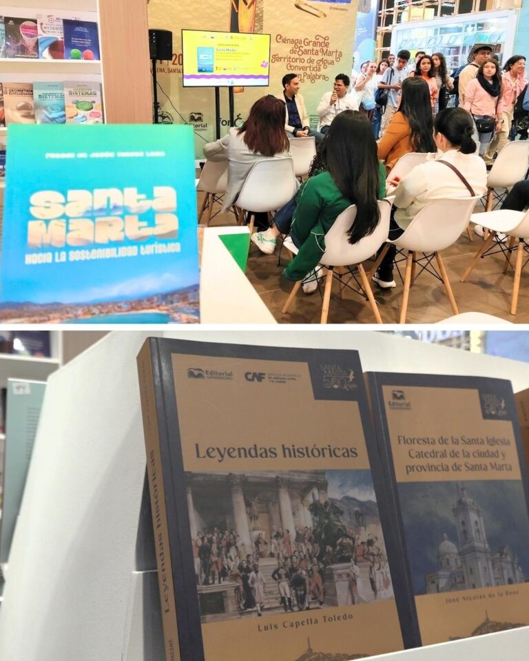 UNIMAGDALENA presento en la FILBo nuevas obras de la Colección Santa Marta 500 años