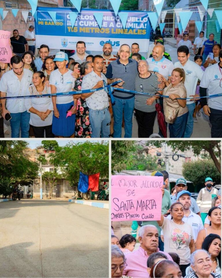 ¡De las promesas a los hechos! Alcalde Carlos Pinedo Cuello entregó nueva vía en Chimila para dignificar a la comunidad