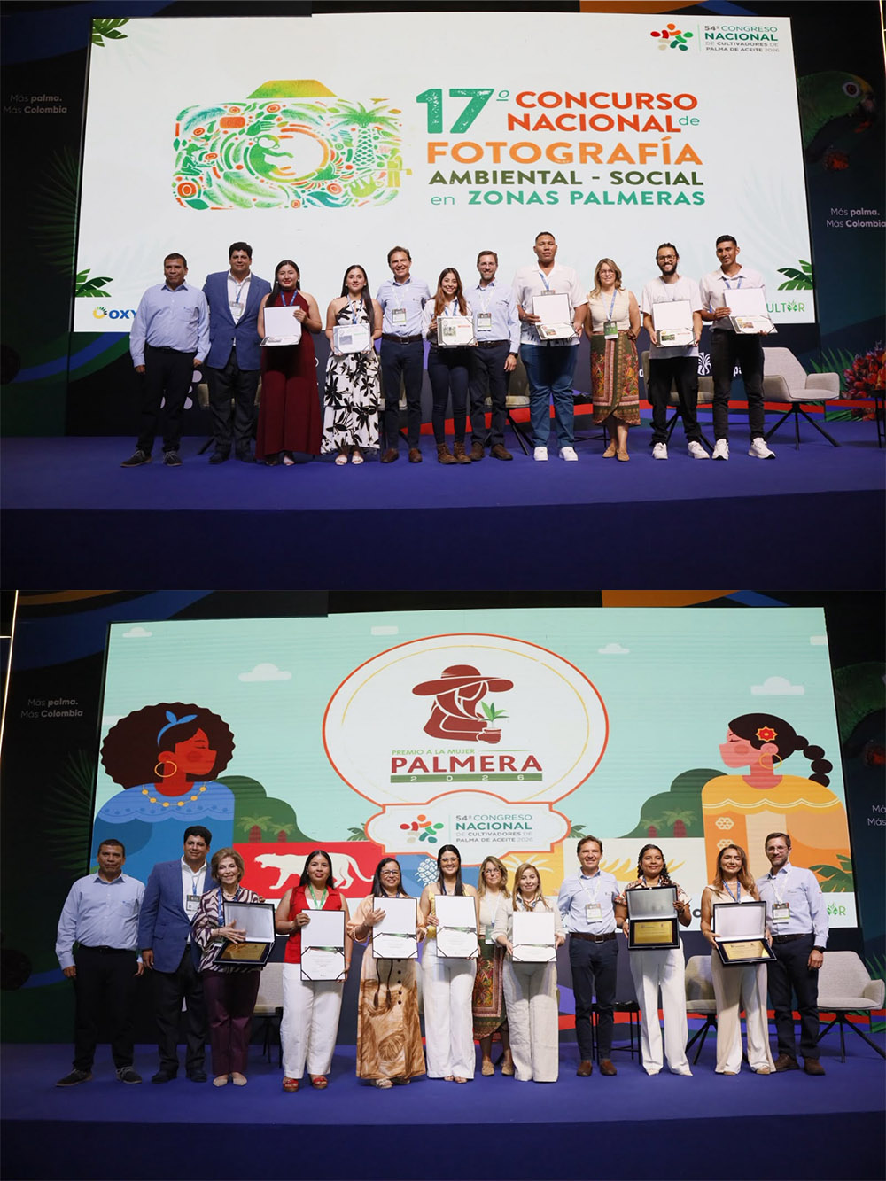 Fedepalma premió a los ganadores de los concursos Mujer Palmera y Fotografía 2026