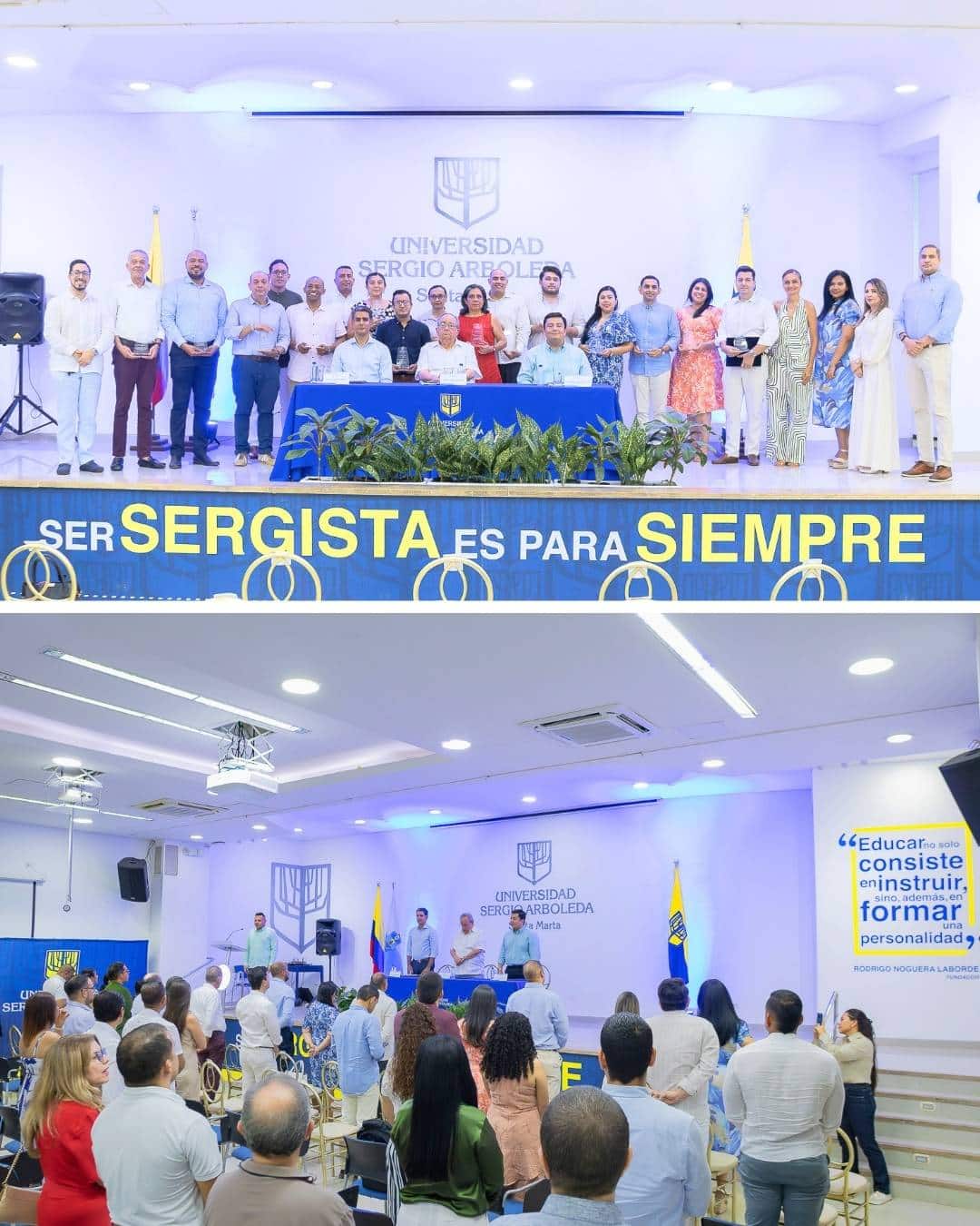 La Sergio exaltó la excelencia académica y reconoció la labor de sus docentes e investigadores