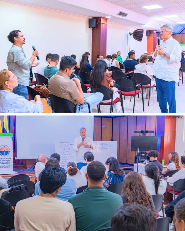 UNIMAGDALENA desarrolló agenda académica y territorial sobre Economía Azul junto a Gunter Pauli