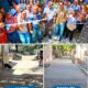 Alcalde Carlos Pinedo entrega calle pavimentada en el Simón Bolívar