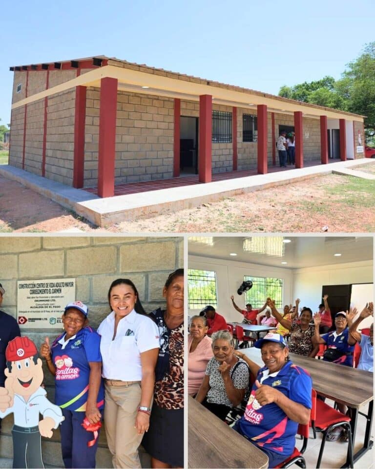 Con Centro de Vida para el Adulto Mayor, Drummond invierte en el bienestar de la comunidad de El Paso