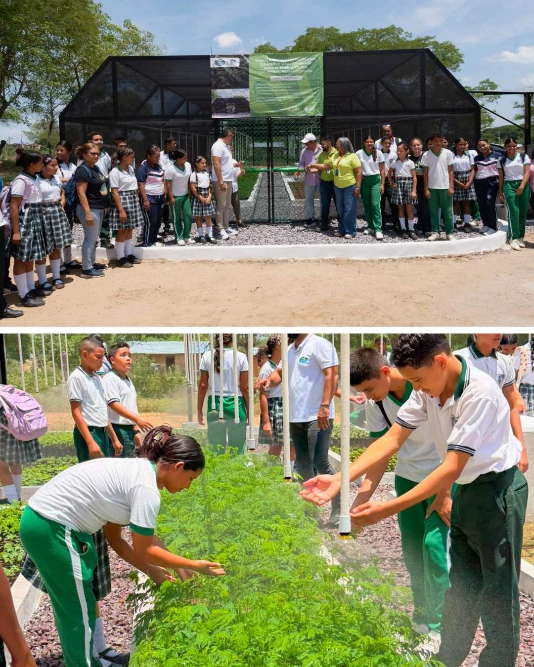 Corpamag entrega Vivero Bioclimático a Institución Educativa de Nueva Granada