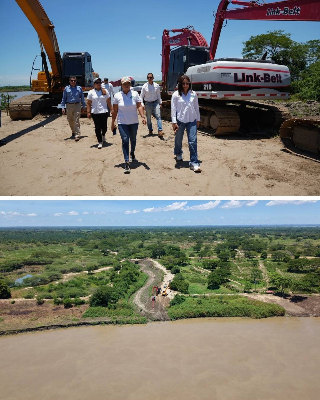 Corpamag socializa obras en los Caños Clarín Nuevo, Schiller, Ciego y Renegado para la recuperación de la Ciénaga Grande de Santa Marta