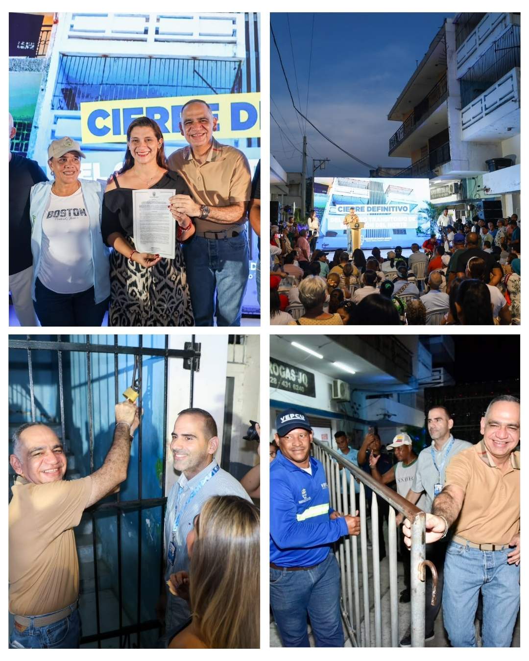 Administración Pinedo recupera la Calle 10C tras cierre definitivo del Centro de Reclusión Transitorio
