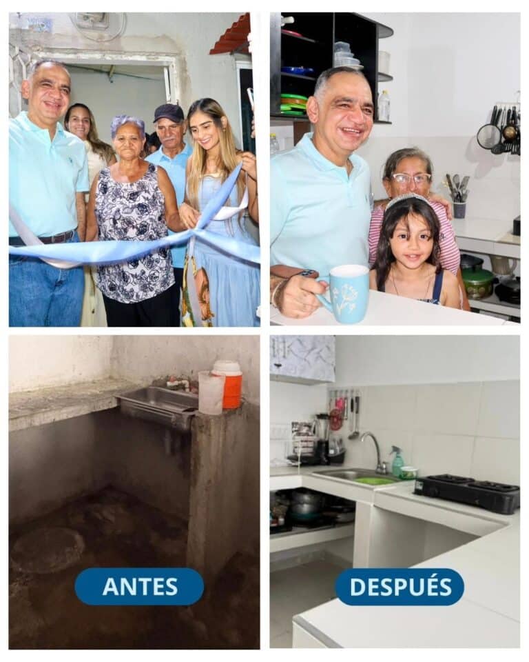 Alcalde Pinedo entrega, en El Paraíso de Gaira, mejoramientos de vivienda