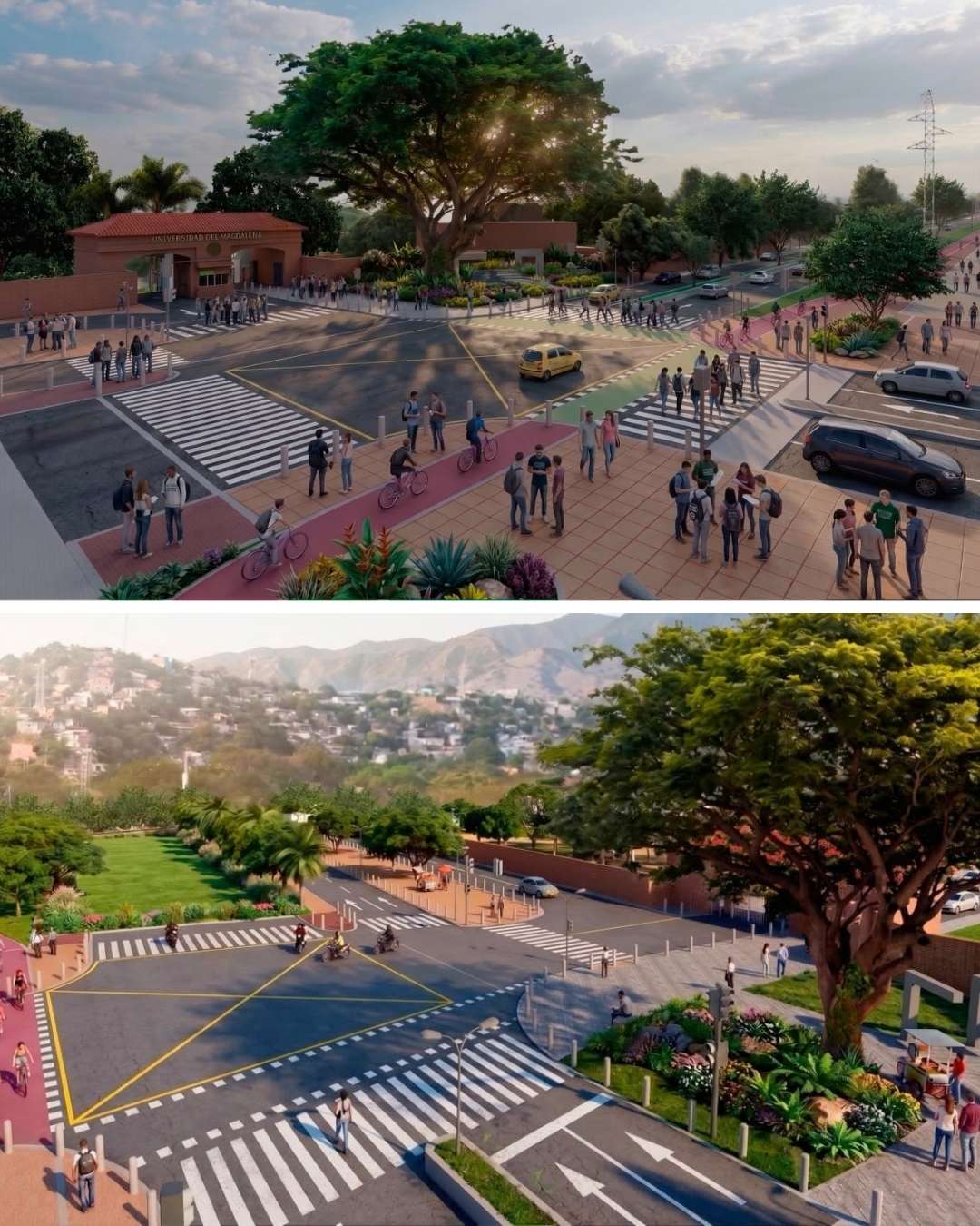 Alcalde Pinedo inicia construcción de la vía a la Universidad “Camino al Río”