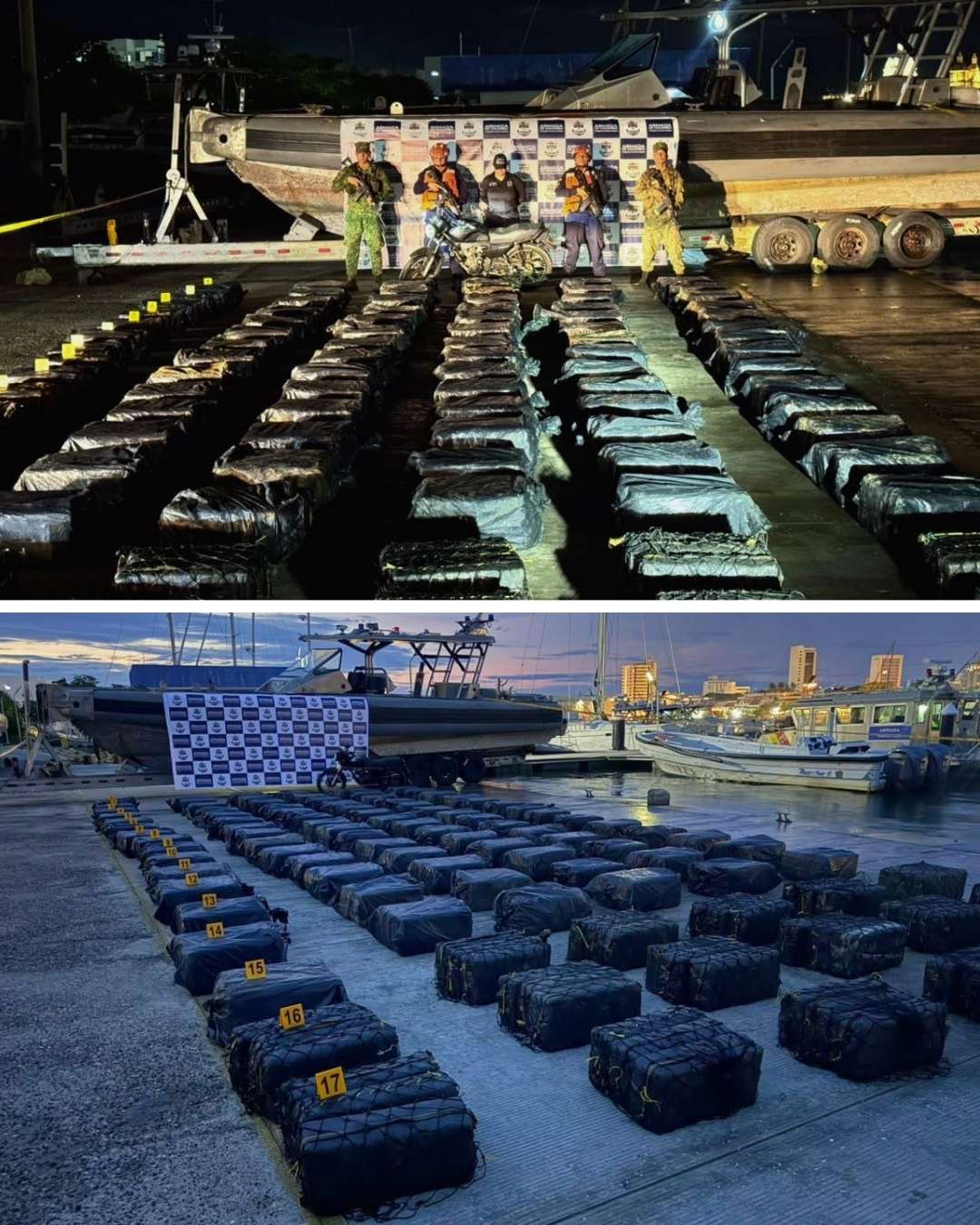 Armada incauta más de tres toneladas de cocaína avaluada en más de 140 millones de dólares