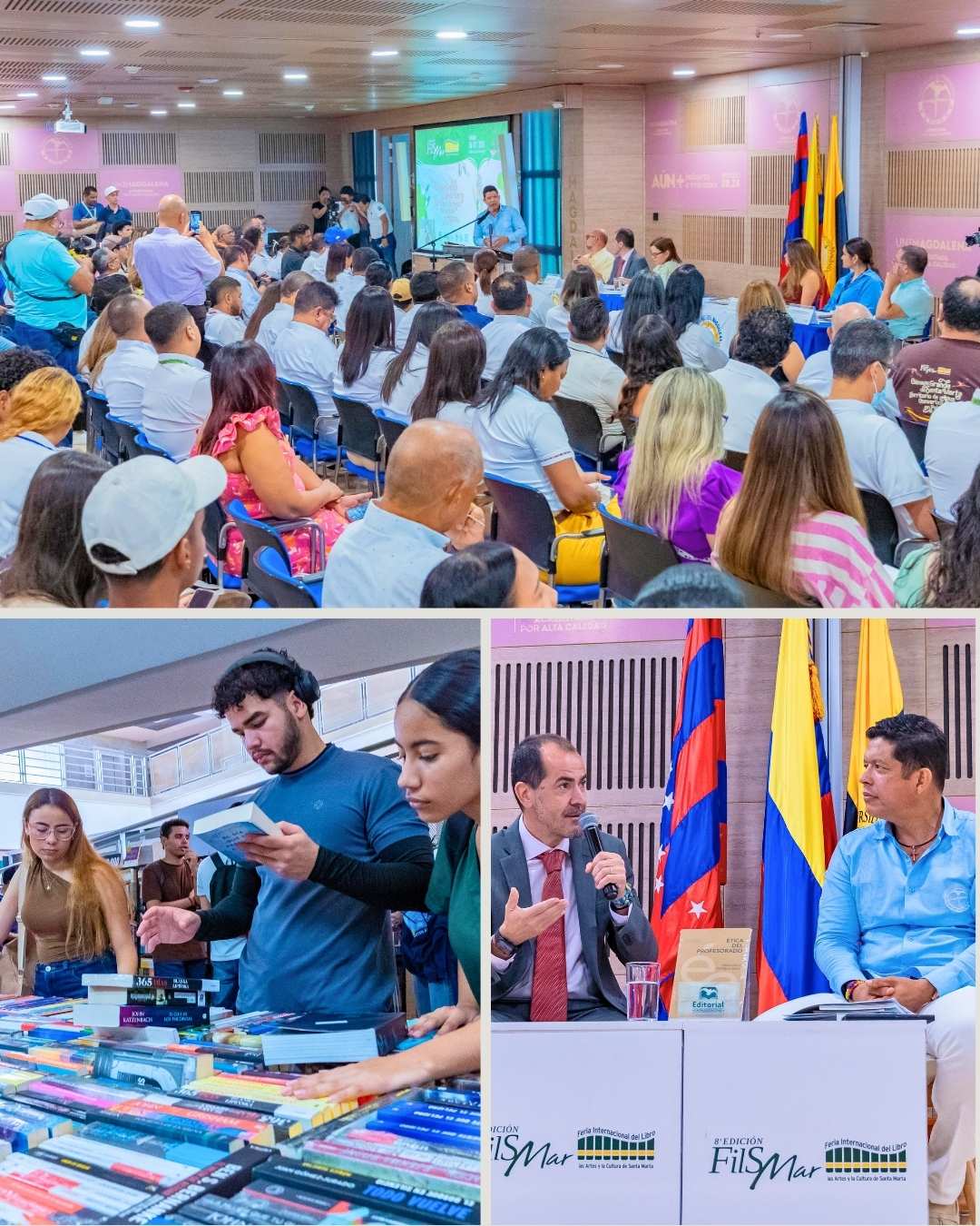 FilSMar inició invitando a leer más y acudir a las bases de la educación