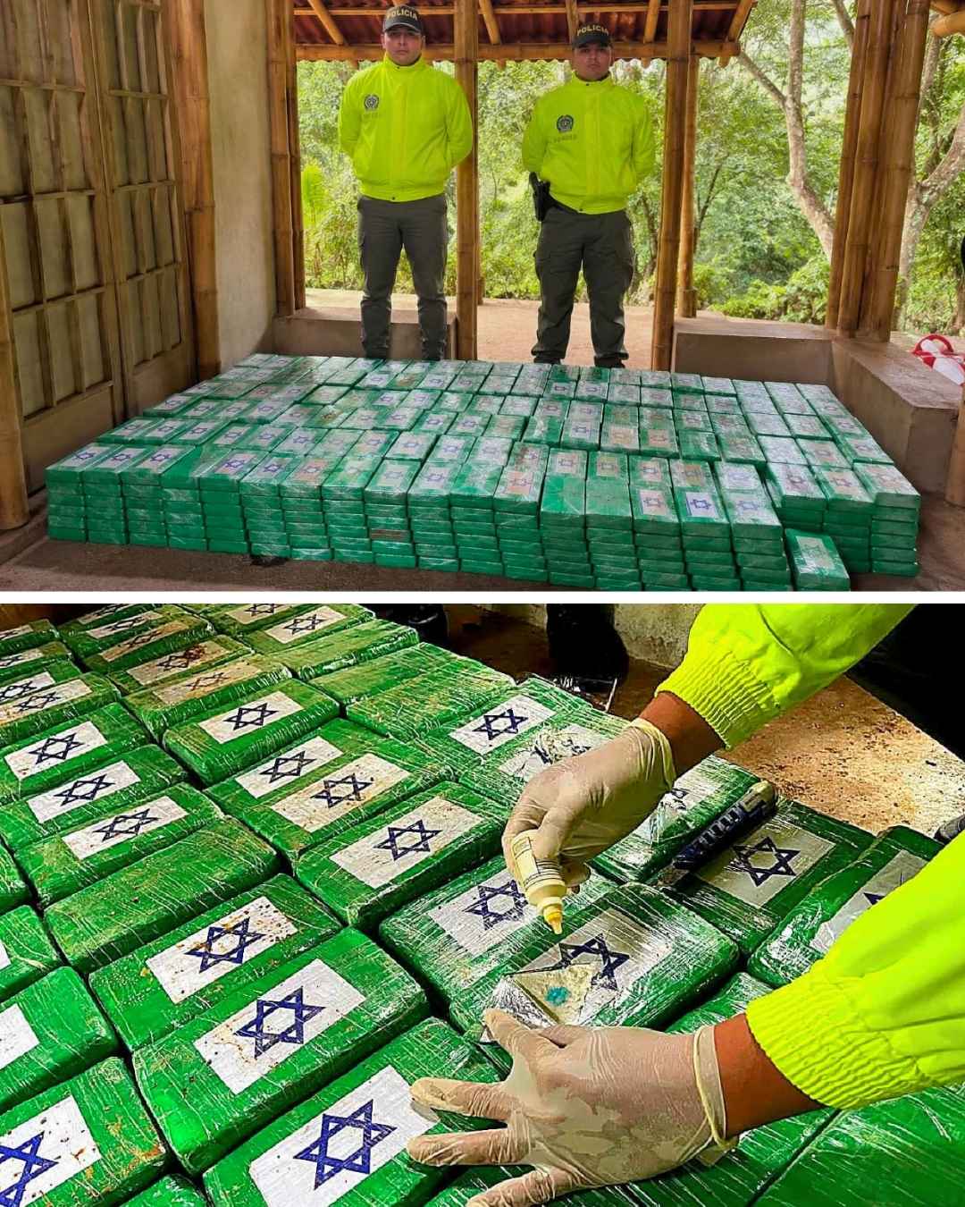 Policía incauta una tonelada de cocaína en zona rural de Santa Marta